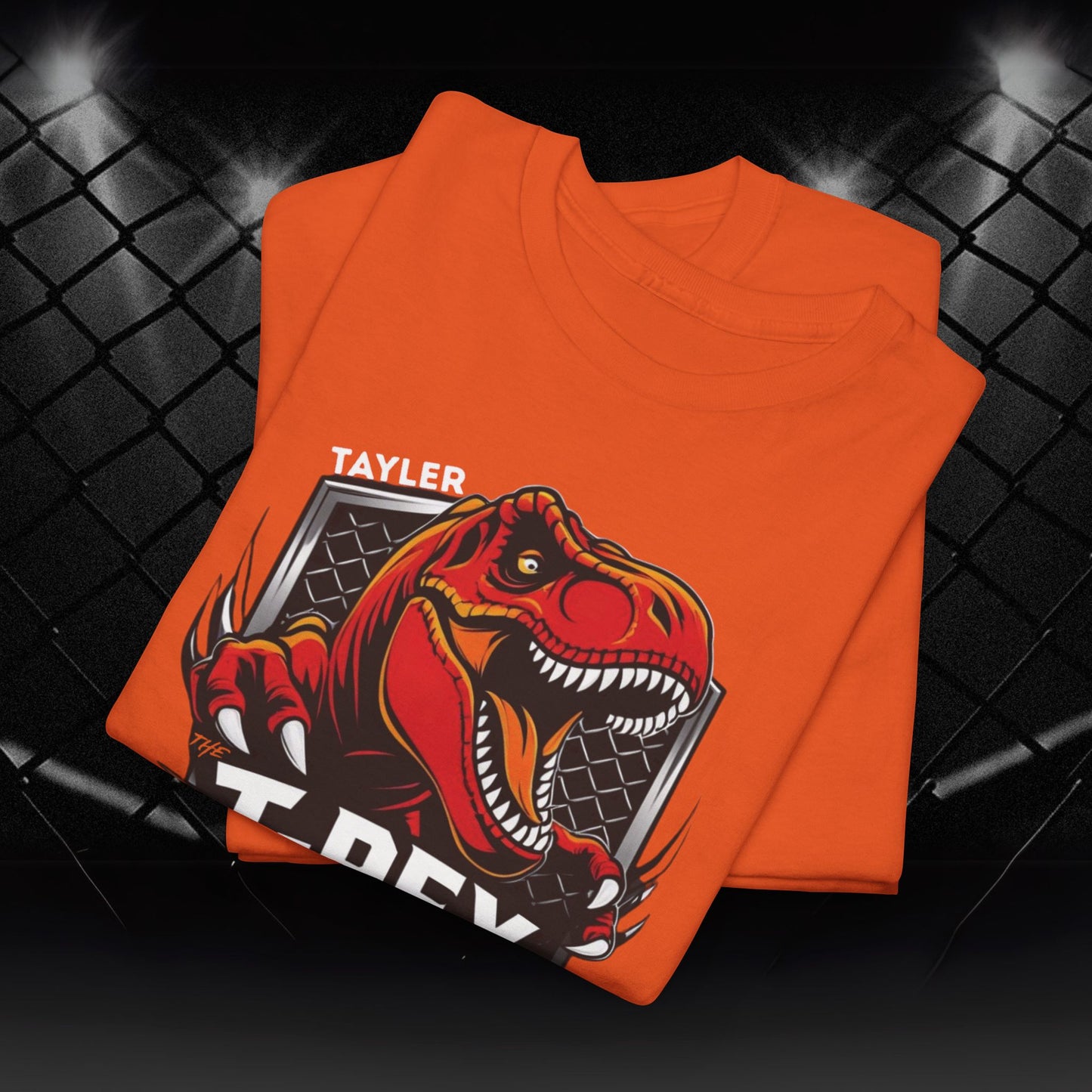 Tayler "The T-Rex" Kleemoff logo tee