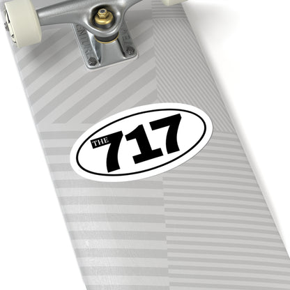 The 717 Kiss Cut Vinyl Sticker