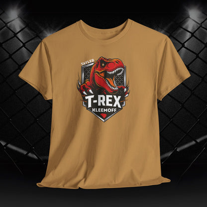 Tayler "The T-Rex" Kleemoff logo tee