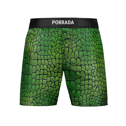 CROCO FIGHT SHORTS