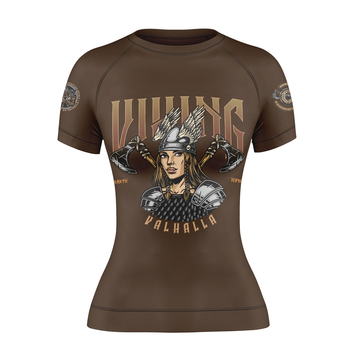 VIKING WARRIOR WOMEN SHORT SLEEVE RASH GUARD