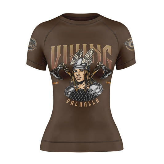 VIKING WARRIOR WOMEN SHORT SLEEVE RASH GUARD
